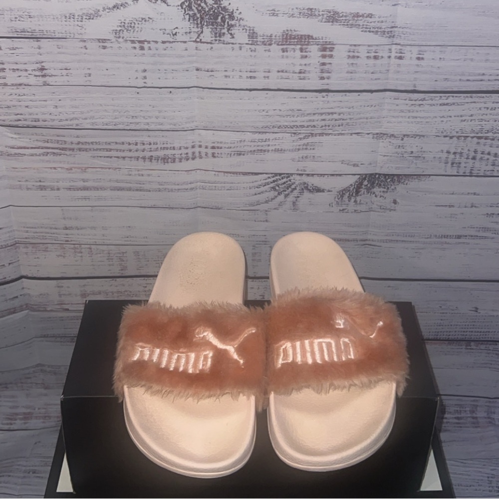Puma x Fenty Pink Slides
